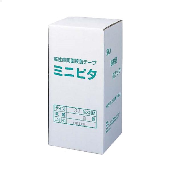 水上 ミニピタ 10巾×20m 25巻入 箱 両面テープ 厚み0.135 : プロ