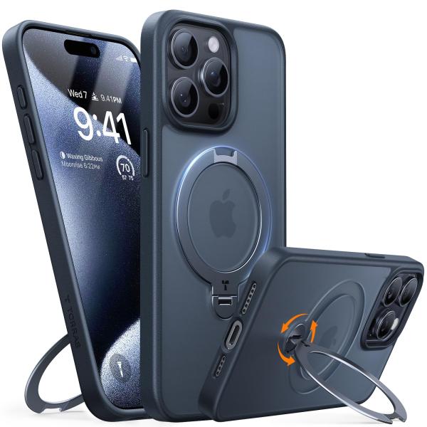 カチッ！2024新開発・安定性】TORRAS iPhone 15 用 ケース
