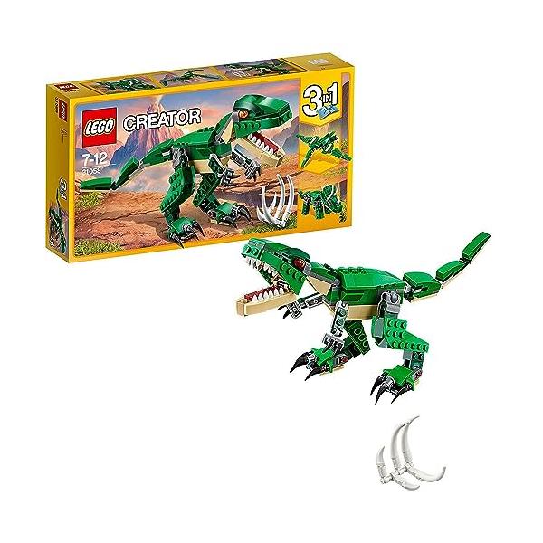 他サイト： レゴ(LEGO) クリエイター ダイナソー おもちゃ 玩具 誕生日 プレゼント ブロック 男の子 女の子 子供 7歳 8歳 9歳 小学生 動物 生き物 31058の商品画像