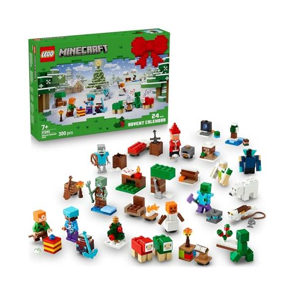 レゴ(LEGO) マインクラフト レゴ(R)マインクラフト アドベントカレンダー 2025 おもちゃ 玩具 誕生日 プレゼント ブロック 男の子 女の子 子供 7歳 8