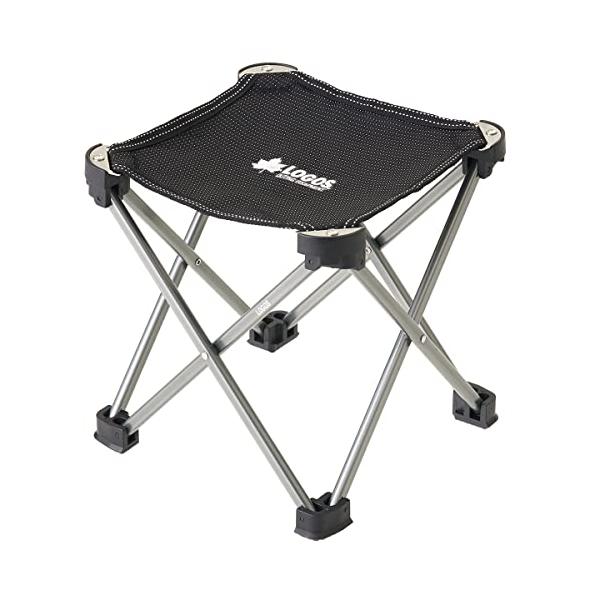 7075キュービックチェア(グレー) ジュラルミン 耐荷重120kg アウトドア 折り畳み 収納袋付き キャンプ 椅子