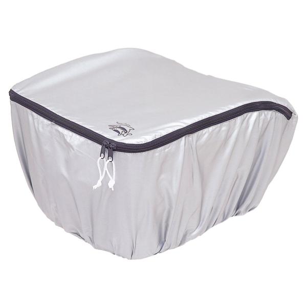 材質:ポリエステル100%(シルバーコーティング)サイズ:(約)幅360×長さ450×高さ270mm本体重量:70gその他:撥水加工