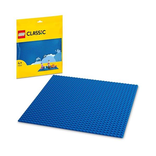 レゴ(LEGO) クラシック 基礎板 (ブルー) おもちゃ 玩具 誕生日 プレゼント ブロック 知育 男の子 女の子 子供 4歳 5歳 6歳 ごっこ遊び おままごと 街