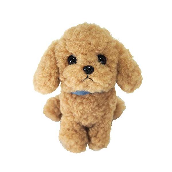 サンレモン パプス! トイプードル ベージュ S 13×12×15cm ぬいぐるみ アニマル 犬