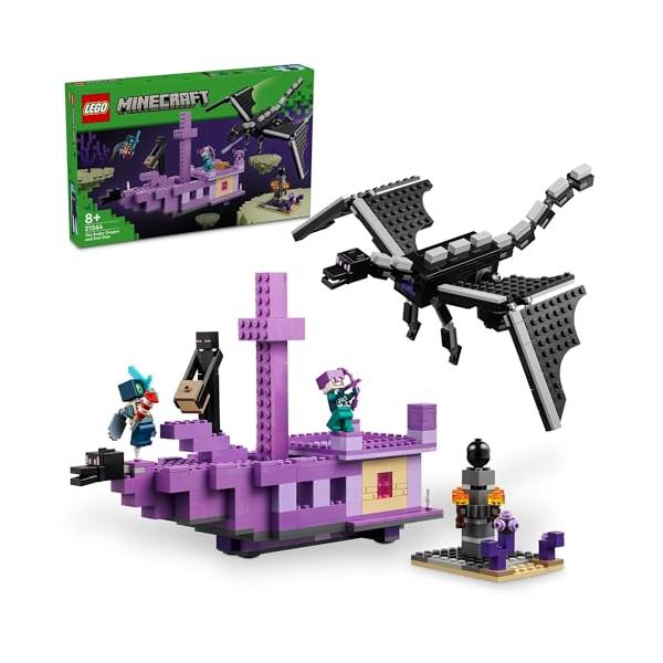 他サイト： レゴ(LEGO) マインクラフト エンダー ドラゴンとエンドシップ おもちゃ 玩具 誕生日 プレゼント ブロック 男の子 女の子 子供 8歳 9歳 10歳 小学生の商品画像