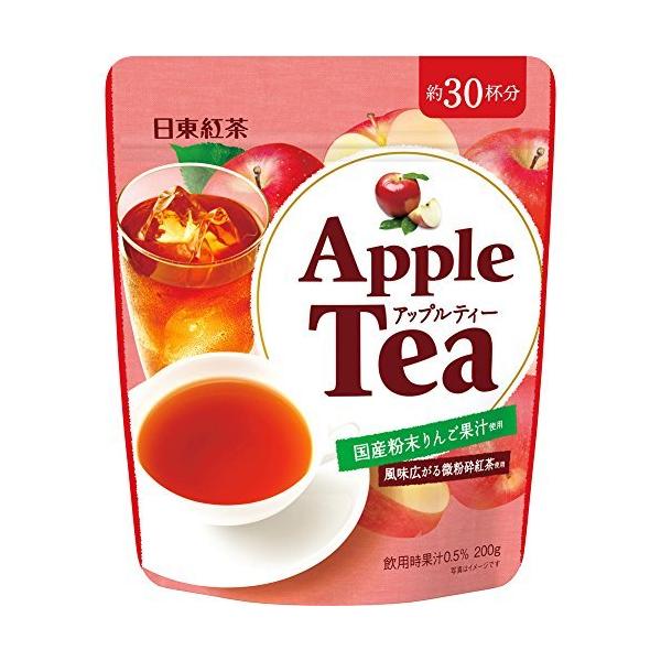 日東紅茶 アップルティー 200g×4袋