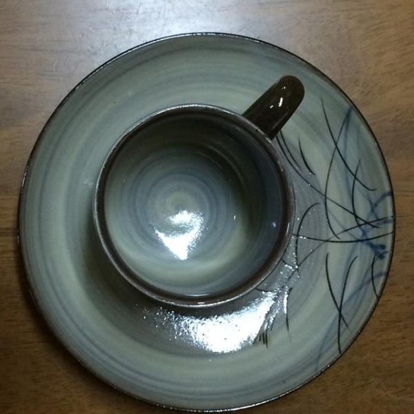 現川焼　むさしの文珈琲器　横石　臥牛
