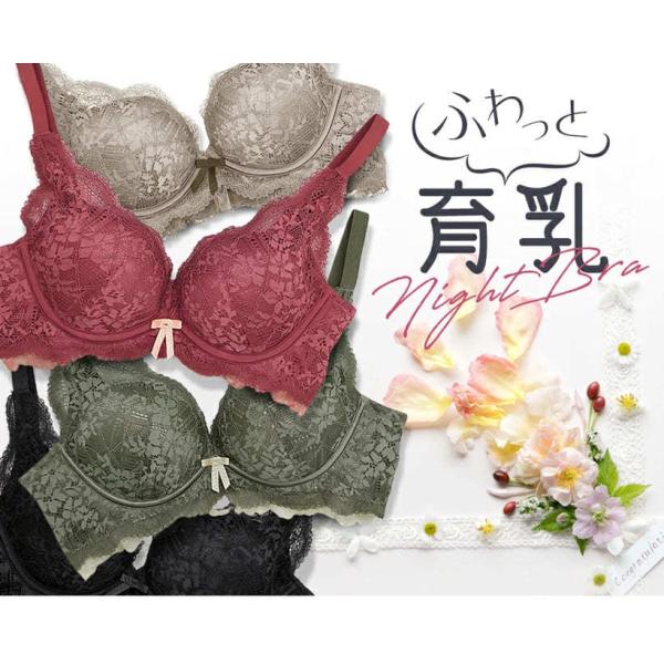 ブラジャー ナイトブラ 育乳 ノンワイヤーブラ ワイヤレスブラジャー ワイヤー無し 女性 下着 レディース