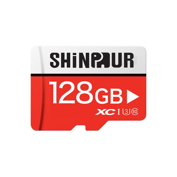 SHINPUR microSDカード 128GB ケース付き Class10 1年保証 UHS-I U3 SD