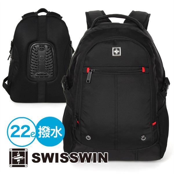 SWISSWIN バックパック リュックサック メンズ ビジネス かばん 鞄 カバン レディース 通勤鞄 通学バッグ 軽量 旅行用リュック ポケット 多い A4  セール