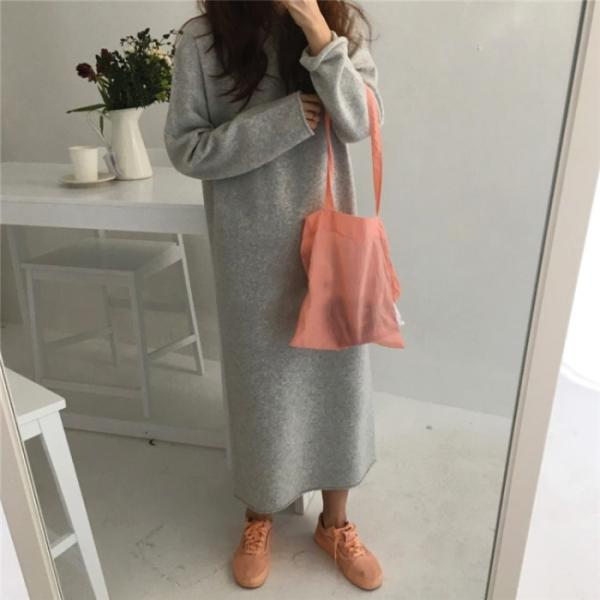 クーポンで Off ニット ワンピース ニットワンピ レディース マキシワンピース ロングワンピ 無地 長袖 体型カバー Buyee Buyee Japanese Proxy Service Buy From Japan Bot Online