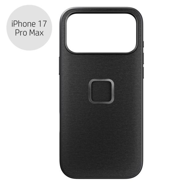 ピークデザイン M-MC-CE-CH-1 エブリデイ ケース iPhone 17 Pro Max チャコール / ナイロンキャンバス PeakDesign 【カメラの八百富】【カメラ】