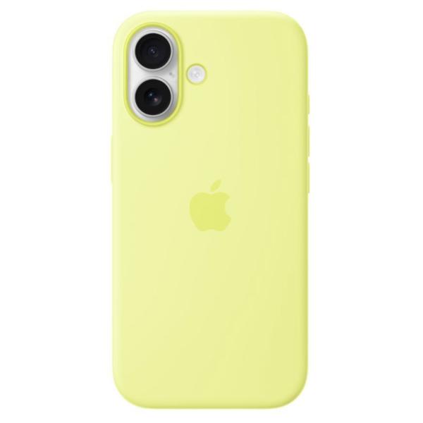 iPhone 17 シリコーンケース - ネオンイエロー MagSafe対応 アップル アイフォン 並行輸入品 ケースa