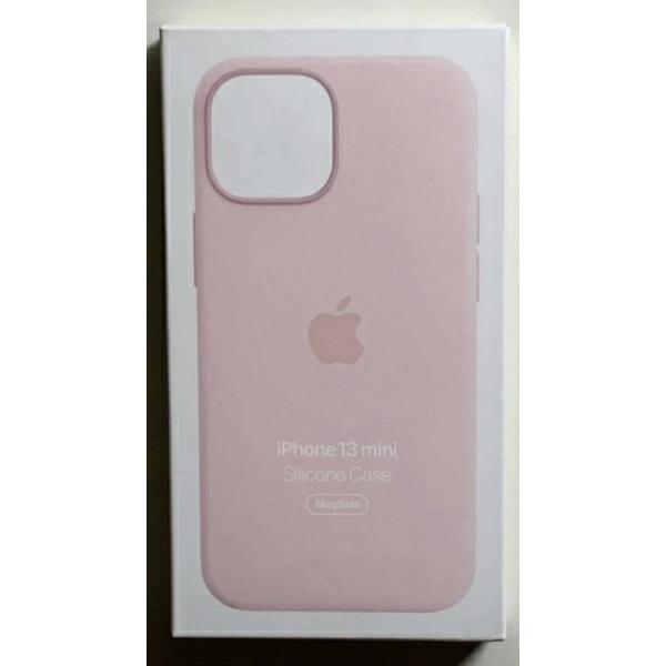 iPhone 13 mini シリコンケース・チョークピンク MagSafe対応 アップル アイフォン 並行輸入品 ケースa