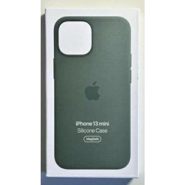 iPhone 13 mini シリコンケース・ユーカリ  MagSafe対応 アップル アイフォン 並行輸入品 ケースa