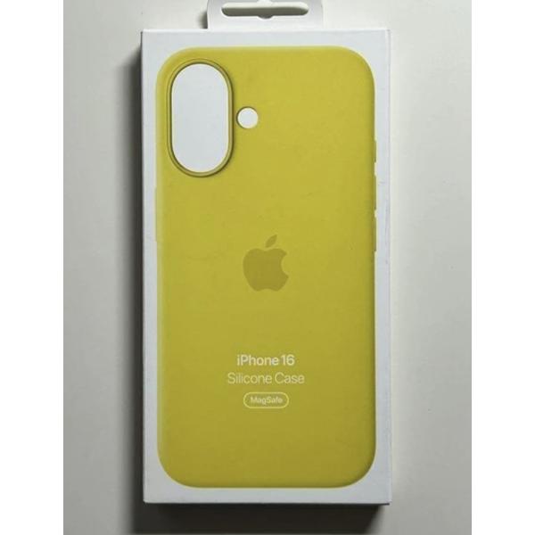 iPhone 16 シリコンケース・スターフルーツ   MagSafe対応 アップル アイフォン 並行輸入品 ケース