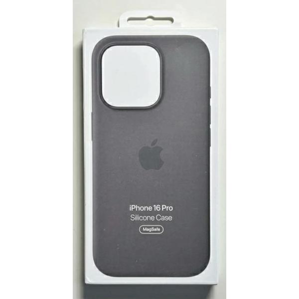 iPhone 16 Pro シリコンケース・ストーングレイ  MagSafe対応 アップル アイフォン 並行輸入品 ケース
