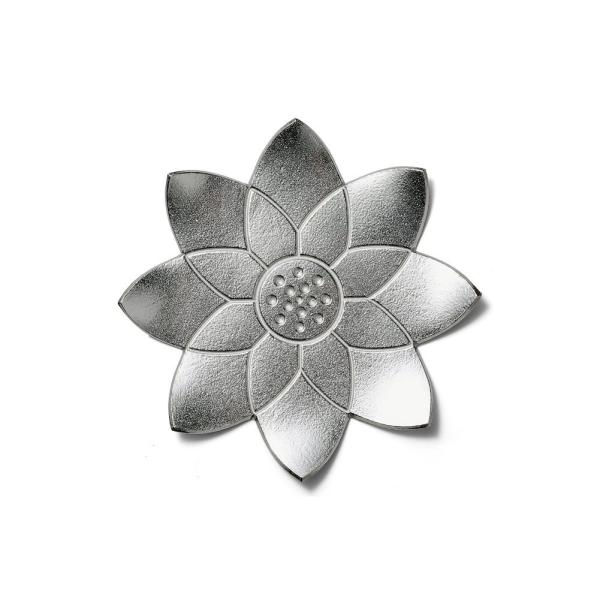 能作 NOUSAKU 錫製 フラワートレー小皿　菓子皿　銘々皿　5枚セット 能作 フラワートレー 蓮 501385◇NOUSAKU のうさく 錫100％ すず 富山