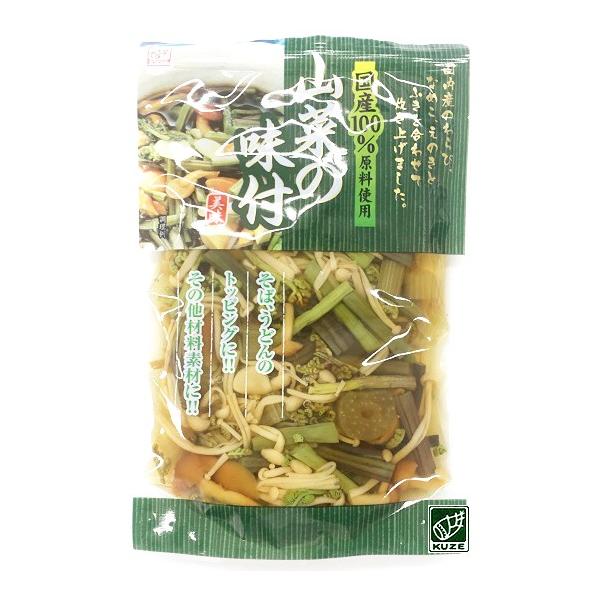 国産 山菜の味付 味付け 山菜ミックス うどん そば