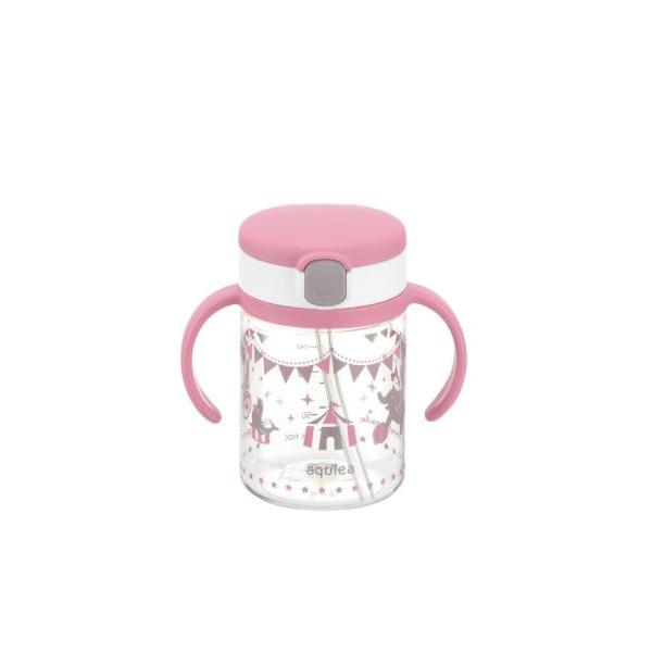 他サイト： リッチェル　アクリア おでかけストローマグR 200 ピンクの商品画像