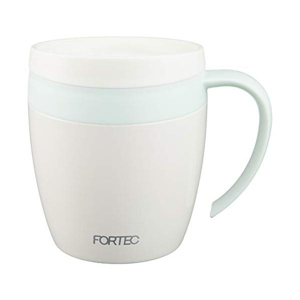 和平フレイズ マグカップ 280ml ミント 蓋付き 保温 保冷 オフィスマグ フォルテックハウス RH1288