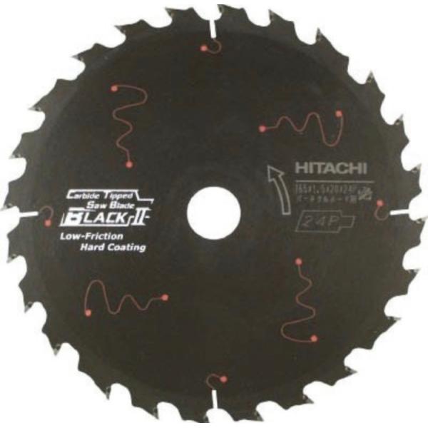 HiKOKI  パーチクルボード用チップソー(ブラックII)　165mm　24枚刃　0033-6329　1枚