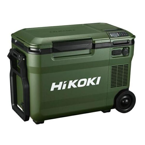 他サイト： HiKOKI コードレス冷温庫 UL18DBA(WMGZ) フォレストグリーン バッテリ(BSL36B18X)付 14.4V・18V・36V対応の商品画像
