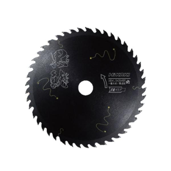 HiKOKI 黒鯱チップソー　165mm 45P   0037-5953   1枚