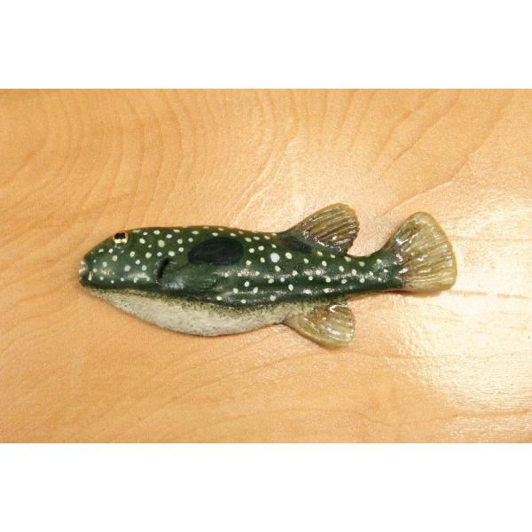 クサフグ　陶芸作品 箸置き（陶 さかな）