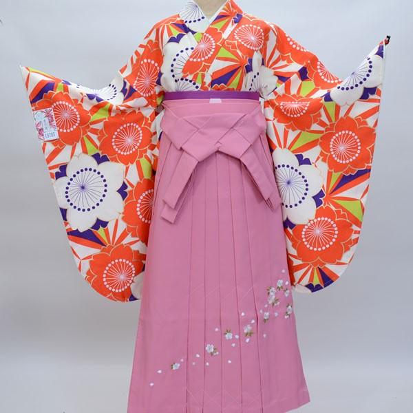 二尺袖着物袴フルセット 香乃逢 canoa 卒業式にどうぞ！ 袴変更可能 