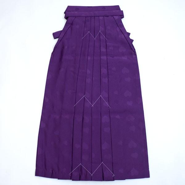 袴 無地袴 ハート地模様 単品 卒業式に 紫地 袴下87cm 91cm 95cm 新品 株 安田屋 87 U 91 D 95 U 6 安田屋呉服店 通販 Yahoo ショッピング