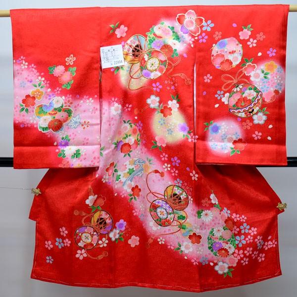 お宮参り産着 女児 女の子 正絹 のしめ 祝着 初着 綸子 新品 （株 