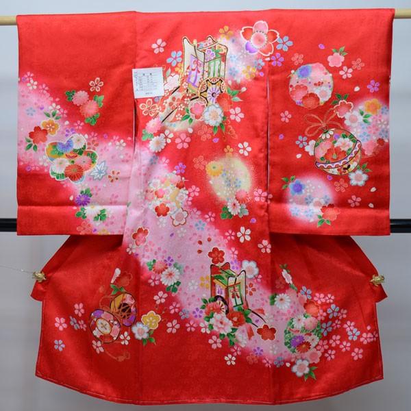 お宮参り産着 女児 きせよ 女の子 正絹 のしめ 祝着 初着 綸子 新品 （ 