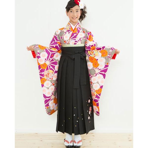 着物袴セット ジュニア用 145cm〜154cm 着物のブランド：小町 卒業式に  
