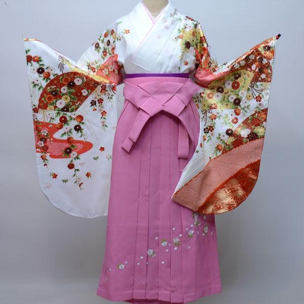 二尺袖 着物 袴フルセット From KYOTO 卒業式にどうぞ 新品（株）安田 