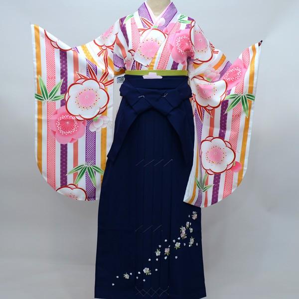 着物袴セット ジュニア用へ直し135cm〜143cm 豪華絢爛 着物生地は日本 