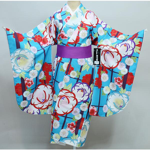 二尺袖着物 単品 仕立て上がり From KYOTO 着物丈は着付けし易い 