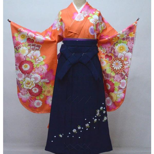 二尺袖 着物 袴フルセット From KYOTO 着物丈は着付けし易い 二尺袖 着物 袴フルセット From KYOTO 着物丈は着付けし易い