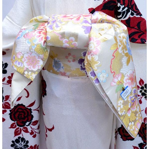 袋帯 正絹 西陣織 花文庫 作り帯 結び帯 着付け不要 新品 株 安田屋 C 安田屋呉服店 通販 Yahoo ショッピング