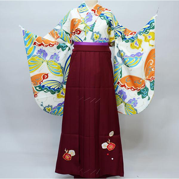 二尺袖 着物 袴フルセット 和風館 日本製 着物丈は着付けし易い  