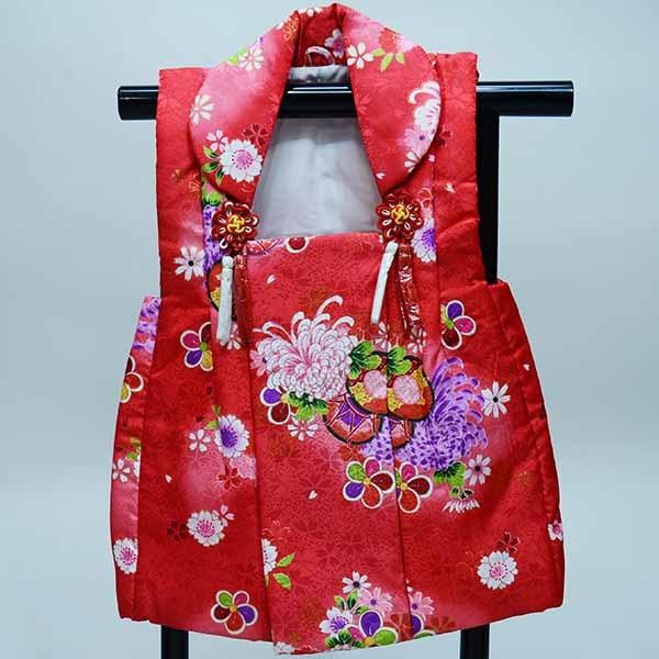 七五三 三歳 女児 女の子 被布コート 単品 ポリエステル100％ ひな祭り  