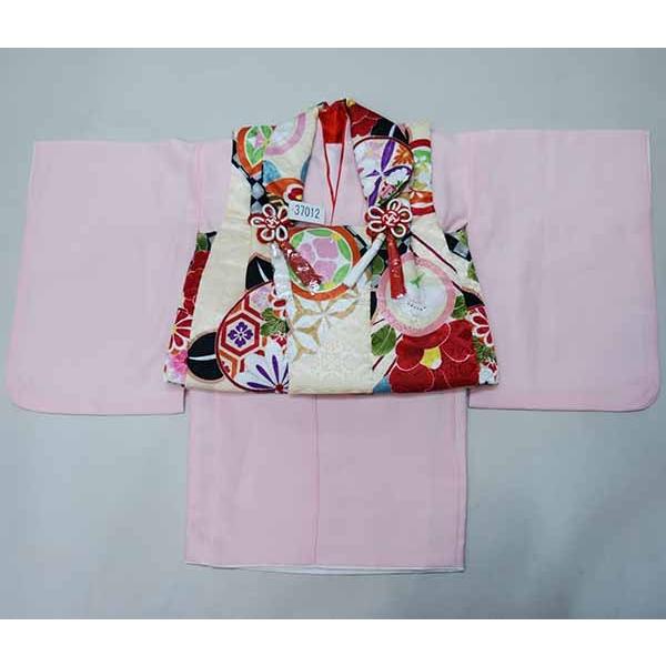 一つ身 二部式 被布コートセット ベビー用 0歳〜2歳 女児用 新品（株 