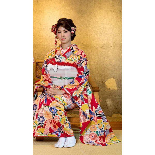 振袖・帯・襦袢 3点セット 和遊日 wayu-bi 成人式 結納 結婚式 新品 
