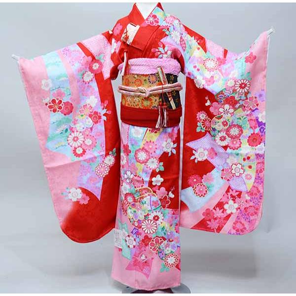 七五三 七歳 女児 着物フルセット 豪華絢爛 女の子 7才 7歳 七才 祝着