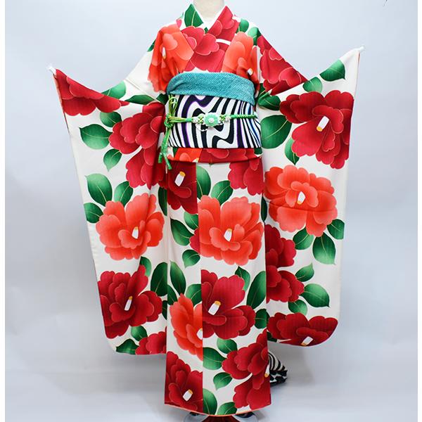 振袖・帯・襦袢 3点セット 成人式 結納 結婚式 NO37961