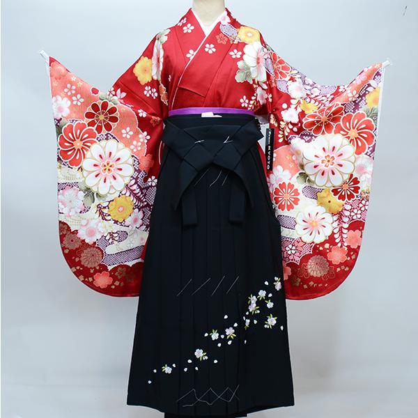 二尺袖 着物 袴フルセット From KYOTO 着物丈は着付けし易いショート丈 