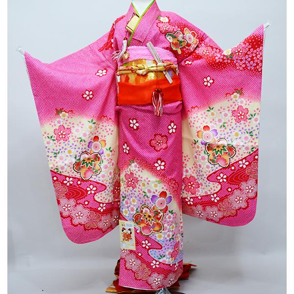 七五三 七歳 女児 豪華絢爛 着物 フルセット NO26292 七五三 七歳 女児 豪華絢爛 着物 フルセット NO26292 アンティーク