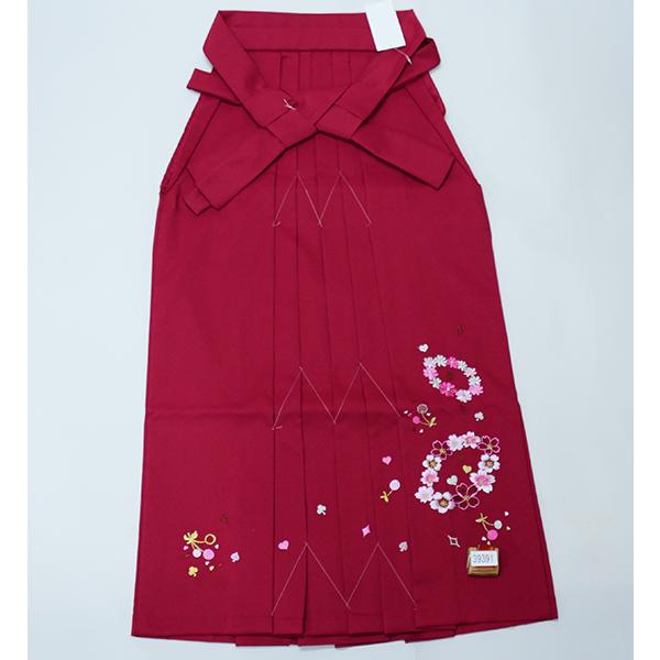 袴 刺繍 単品 女性用 行灯袴 ヘラあり 袴丈87/91/95cm ターコイズ 刺繍袴 単品 女性用 行灯袴 ヘラあり 袴下87cm，91cm，95cm エンジ色