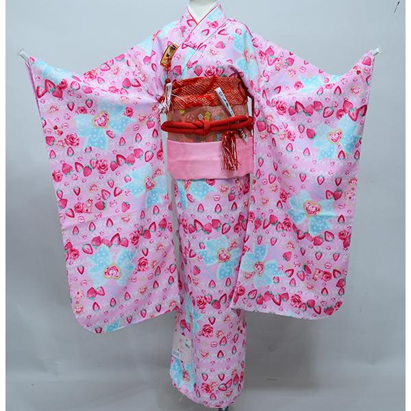 七五三 七歳 女児 着物フルセット 着物は花ひめシリーズ 豪華絢爛