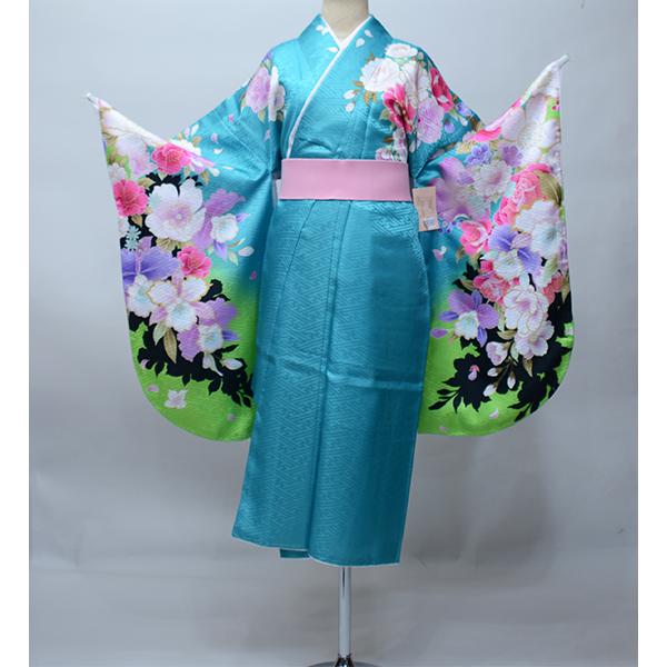 二尺袖着物 単品 仕立て上がり From KYOTO 着物丈は着付けし易い 
